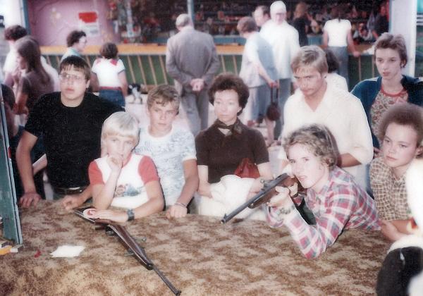 Uschi (Monday, 15. August 1977) Mit Uschi auf dem Karpfhamer Volksfest
