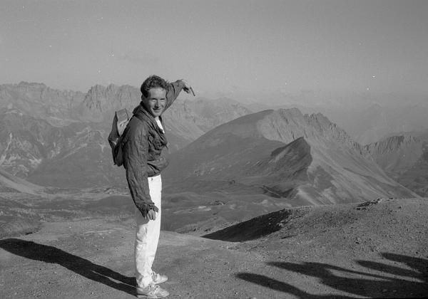 La montagne autour de Grenoble (Wednesday, 01. August 1990) Des photos noir et blancs d'une balade en voiture dans la montagne autour de Grenoble.