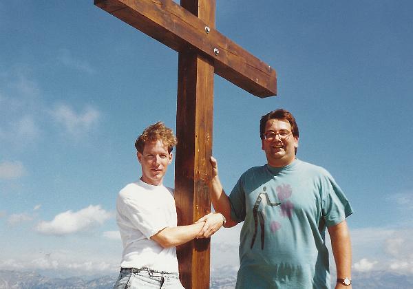 Charmant Som (Wednesday, 15. August 1990) Mit Hans und Hetsch auf dem Charmant Som