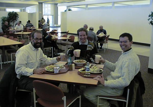 NOBUGS conference in Chicago (Wednesday, 10. December 1997) First pictures with the digital camera from Boston, Chicago the brother of Gerry and a friend who collect Java lamps. We...