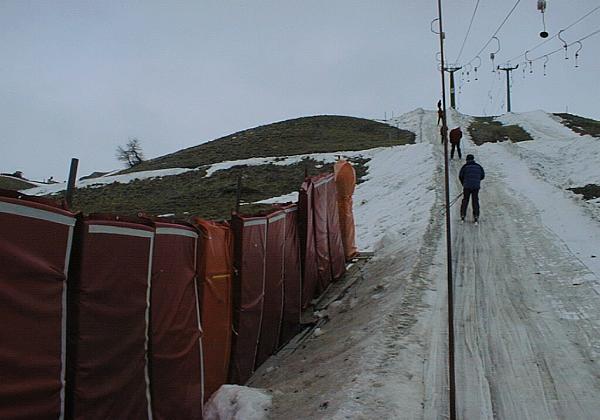 Skiing in Serre Chevalier II (Thursday, 03. February 2000) The second part of the sking holiday with the English