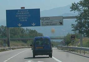 way02 Sortez a la sortie 24.1 St.Ismier / Villard-Bonnot Nehmen Sie die Ausfahrt 24.1 St. Ismier Villard-Bonnot Take the exit 24.1 St. Ismier Villad-Bonnot