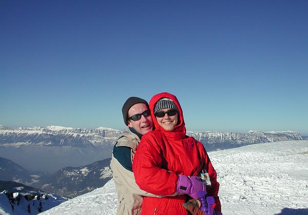 Un jour a allevard pour faire du ski (Friday, 21. February 2003)