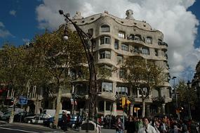 DSC_0002 La Pedrera à Passeig de Gràcia No. 92 construite enre 1906 et 1910 pour la famille Mila