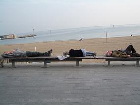 IMGP0453 Siesta am Strand - aber nur 5 Minuten