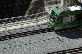 DSC_0077 Die Zahnradbahn ist eine Alternative zum Auto