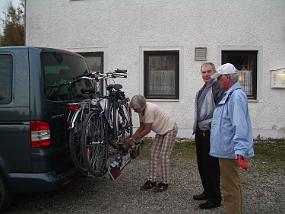 IMGP4122 Abholen der Radfahrer