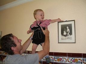 Schaut aus wie der Papa