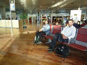At BCN airport