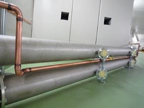 Storage ring primary piping