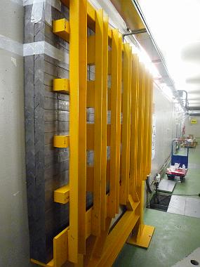 Extra shielding inside the Linac