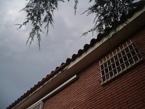 Half a gutter
