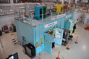 The medical beamline with Daniel Haeusermann as beamline scientist.