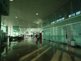 Am Flughafen Stuttgart