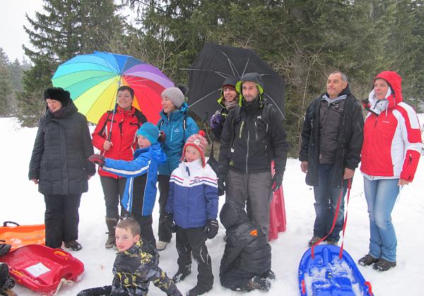 Anniversaire dans le Vercors (Saturday, 14. March 2015) On fête les anniversaires dans le Vercors avec toute la famille