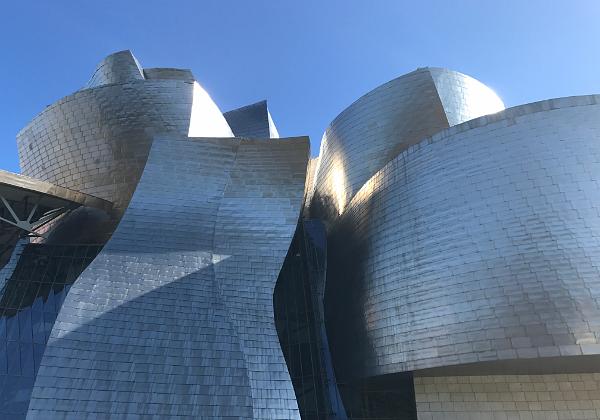 Bilbao (Thursday, 17. August 2017) Guggenheim and more with a great place to park the camping car