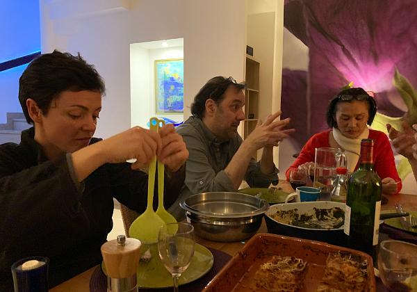 Susi (Saturday, 23. February 2019) Einladung zum Abendessen bei Susi