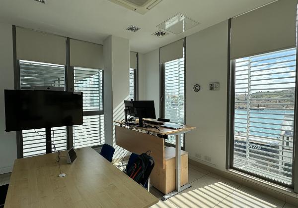 EUAA (Friday, 16. February 2024) My office in EUAA and the offices of the team - ICT has the top floor of building A